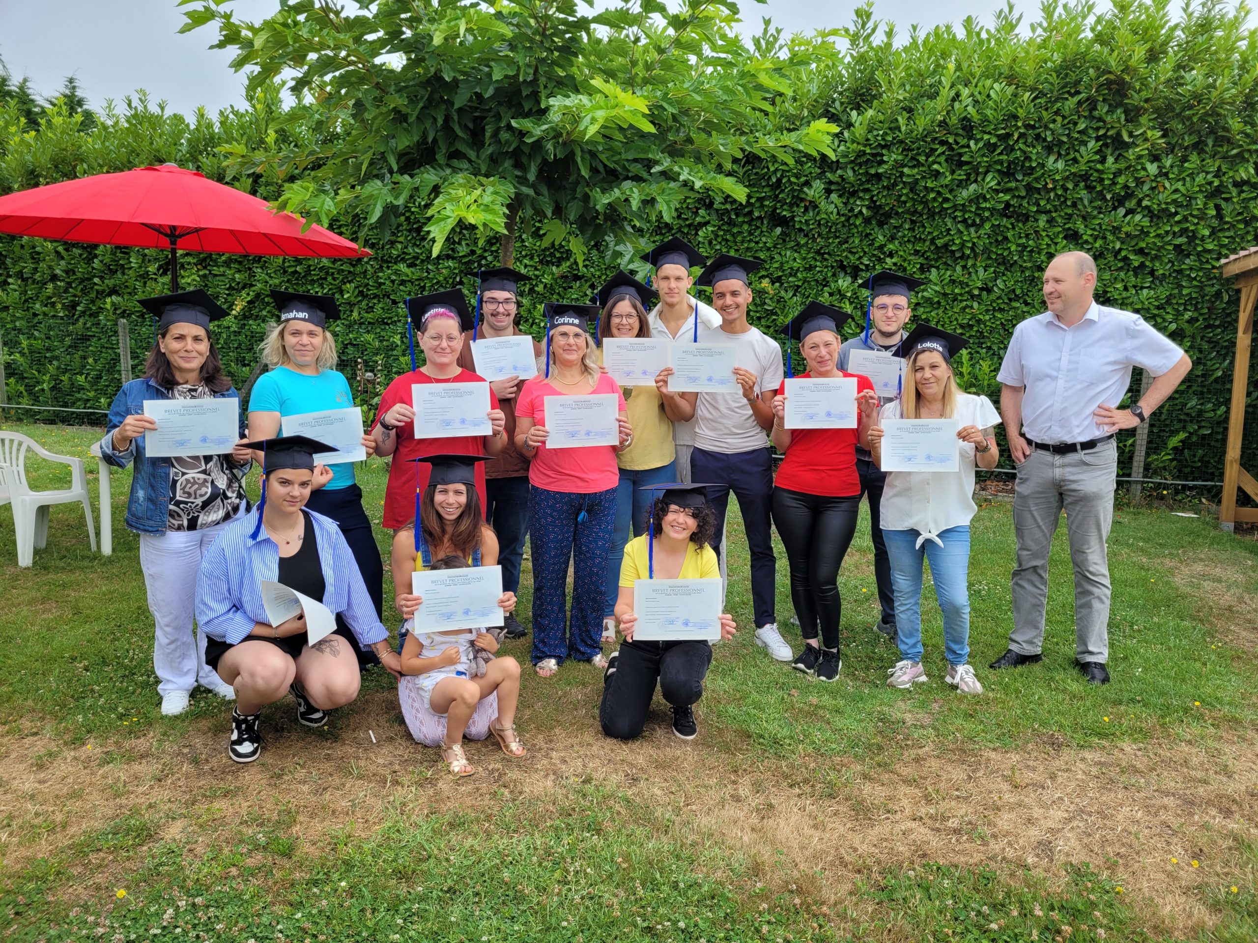 Cérémonie de remise des diplômes BPJEPS 7