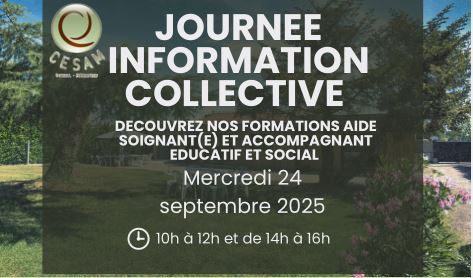 Journée Portes Ouvertes – Découvrez Nos Formations Aide-Soignant et Accompagnant Educatif et Social  !
